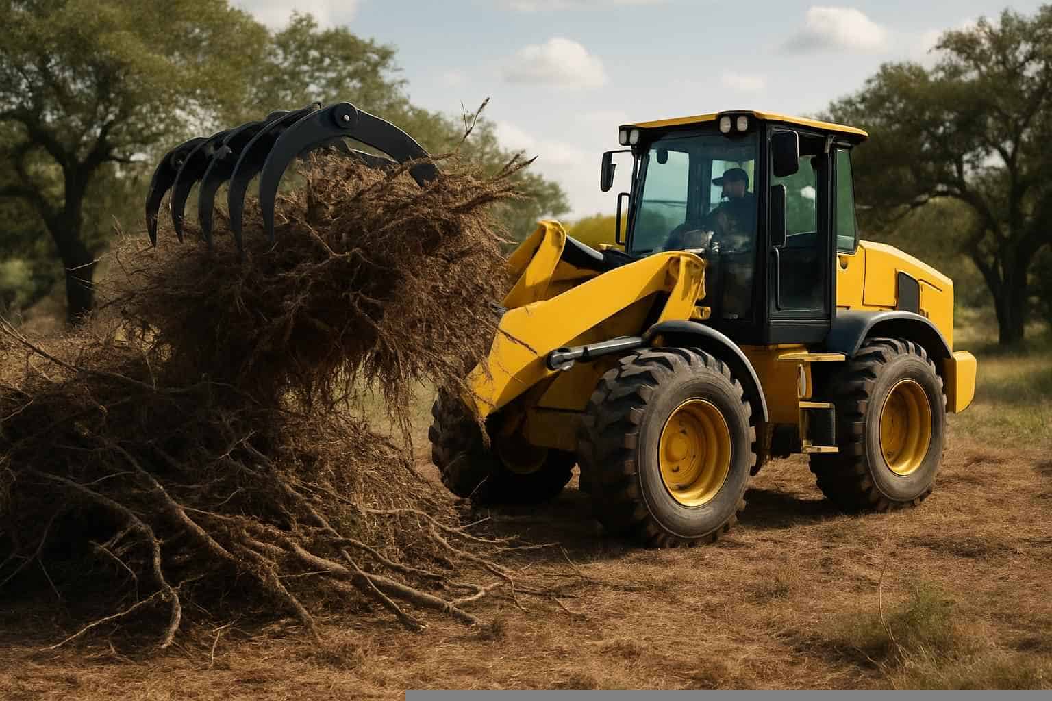 Debris Removal In Pontotoc Texas 3 Brush Debris Removal in Pontotoc Texas