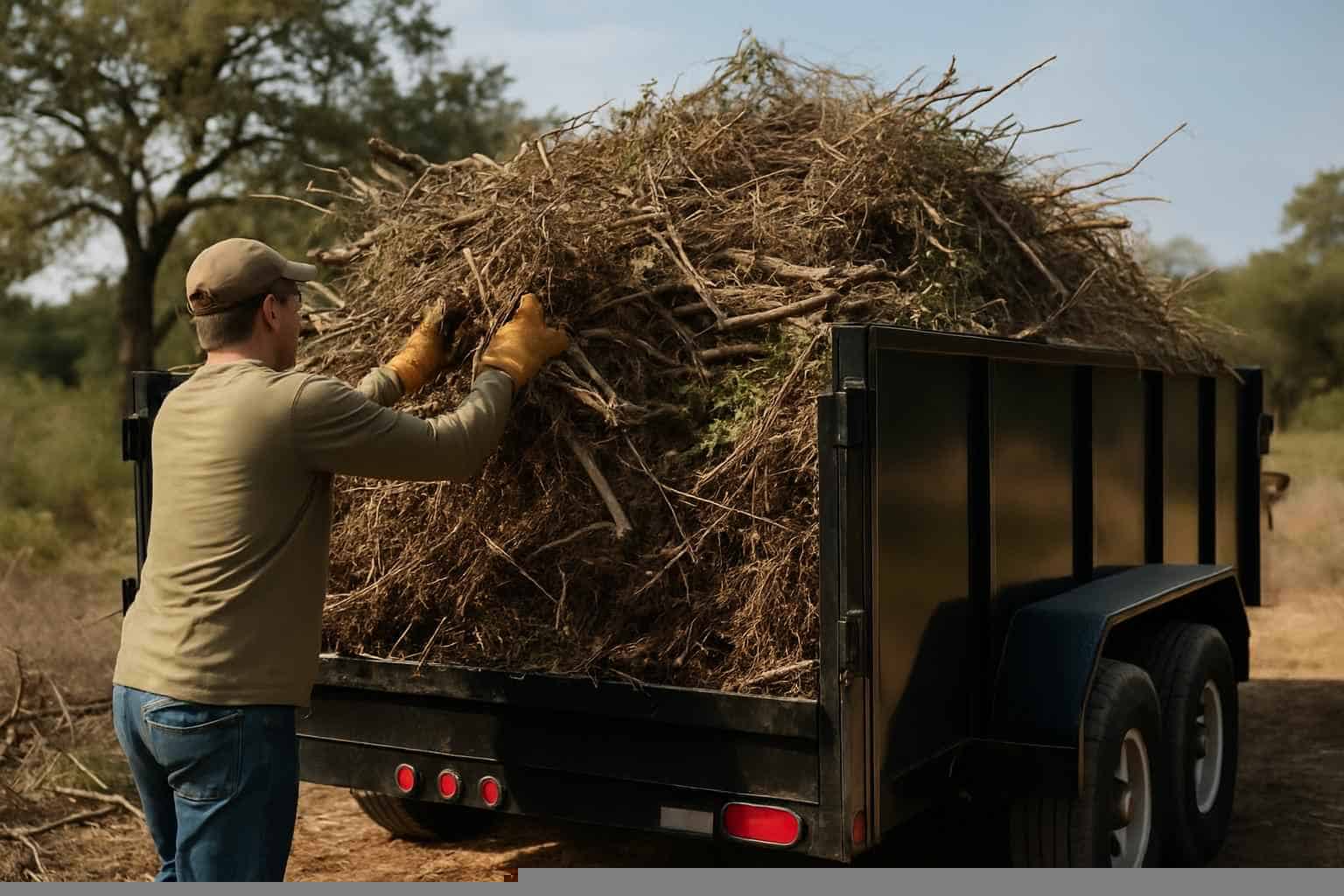 Brush Hauling and Disposal in Burnet Texas