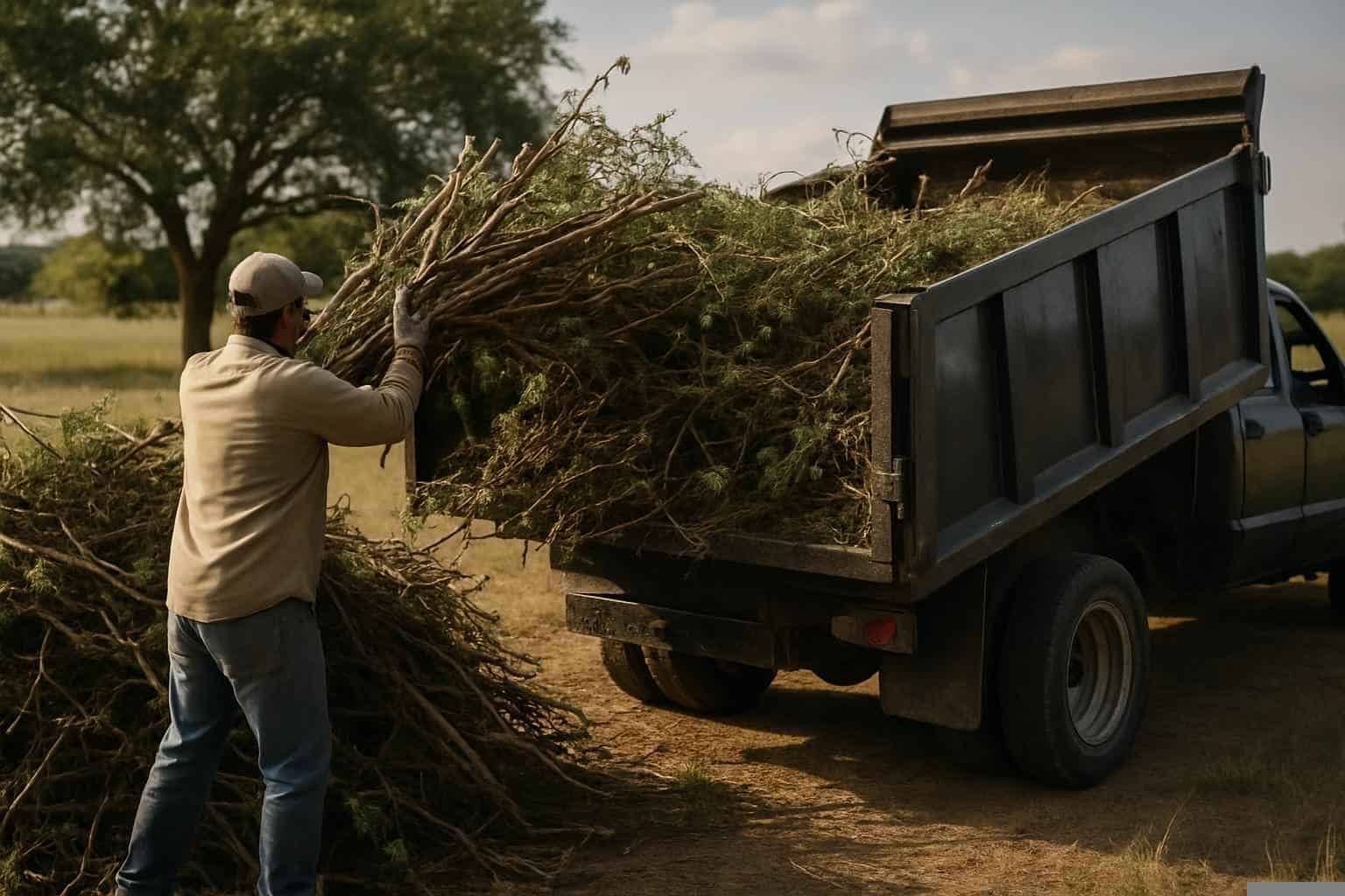 Brush Clearing In Pontotoc Texas 5 Brush Hauling and Disposal in Pontotoc Texas