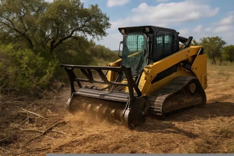 Brush Mulching in Burnet Texas