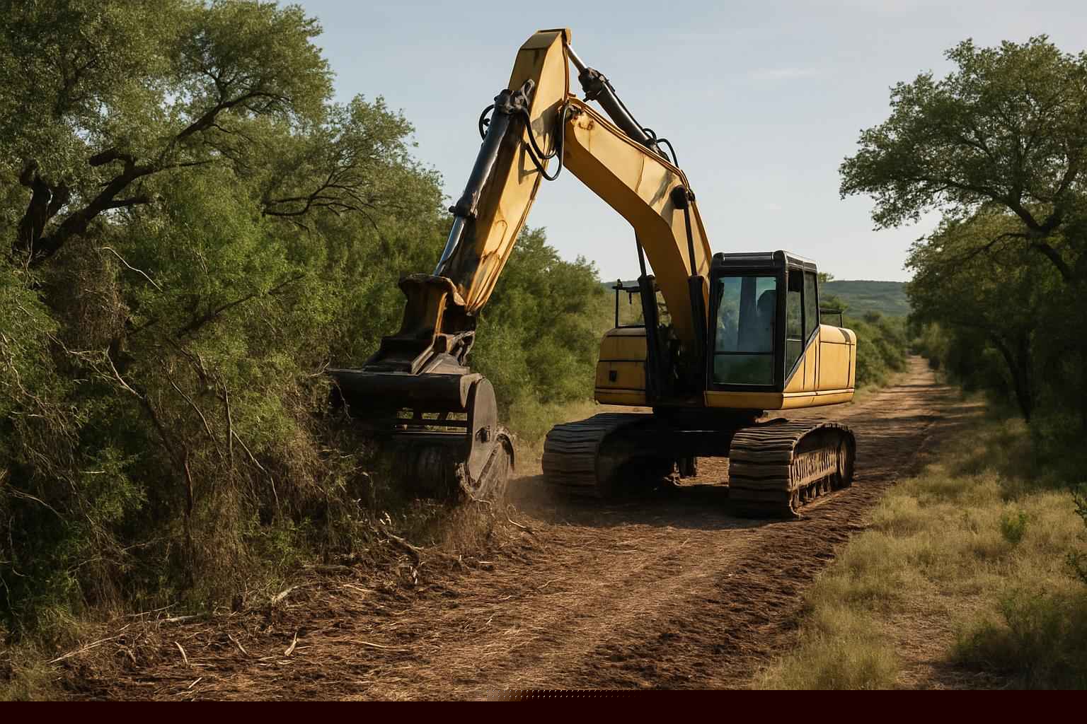 Brush ROW Clearing In Fischer Texas