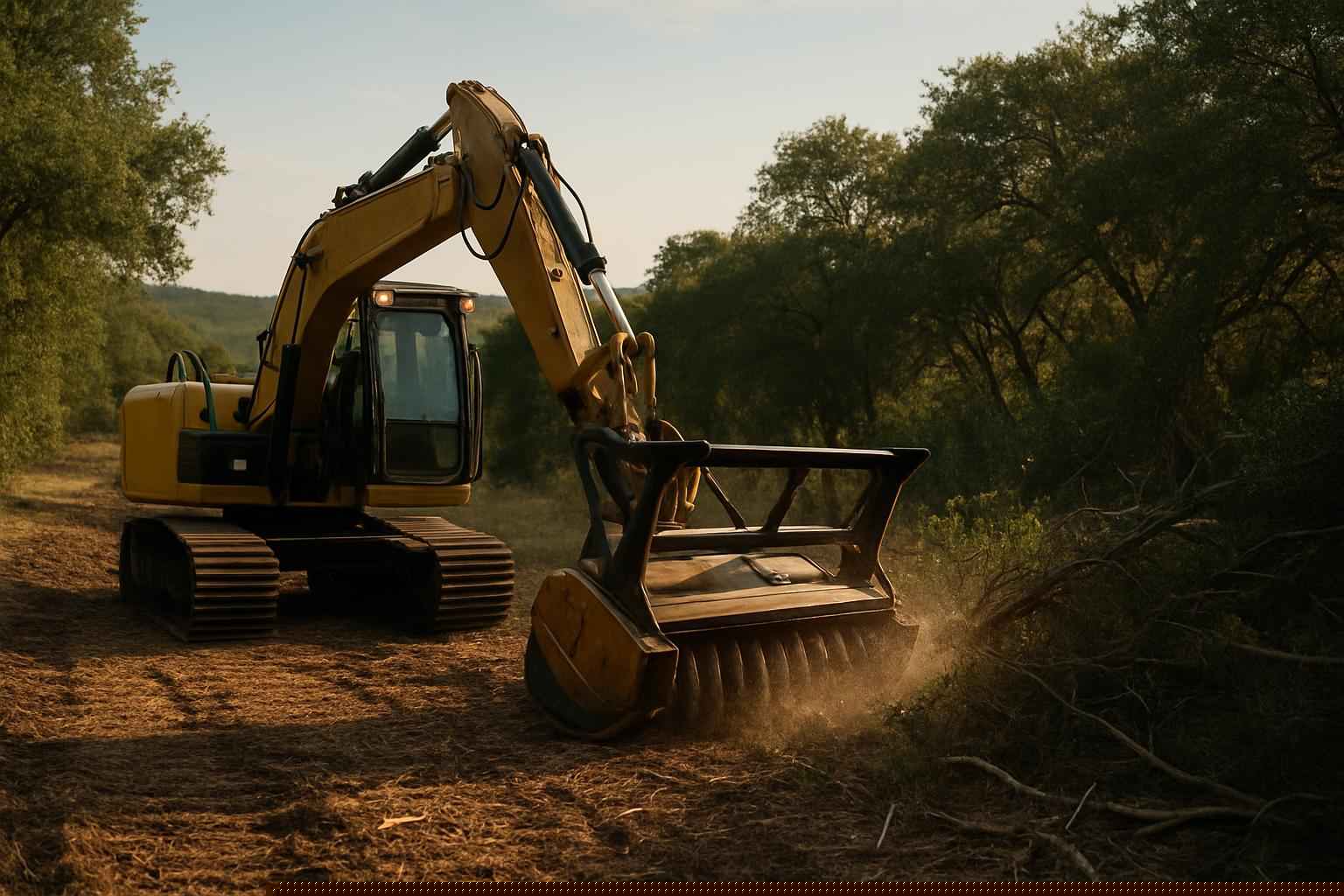 Right Of Way Clearing In Medina Texas 6 Brush ROW Clearing in Medina Texas