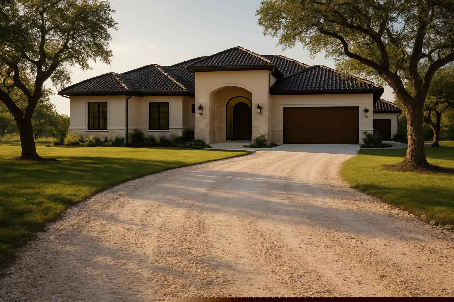 Driveway Installation In Fischer Texas 4 Caliche Driveway in Fischer Texas