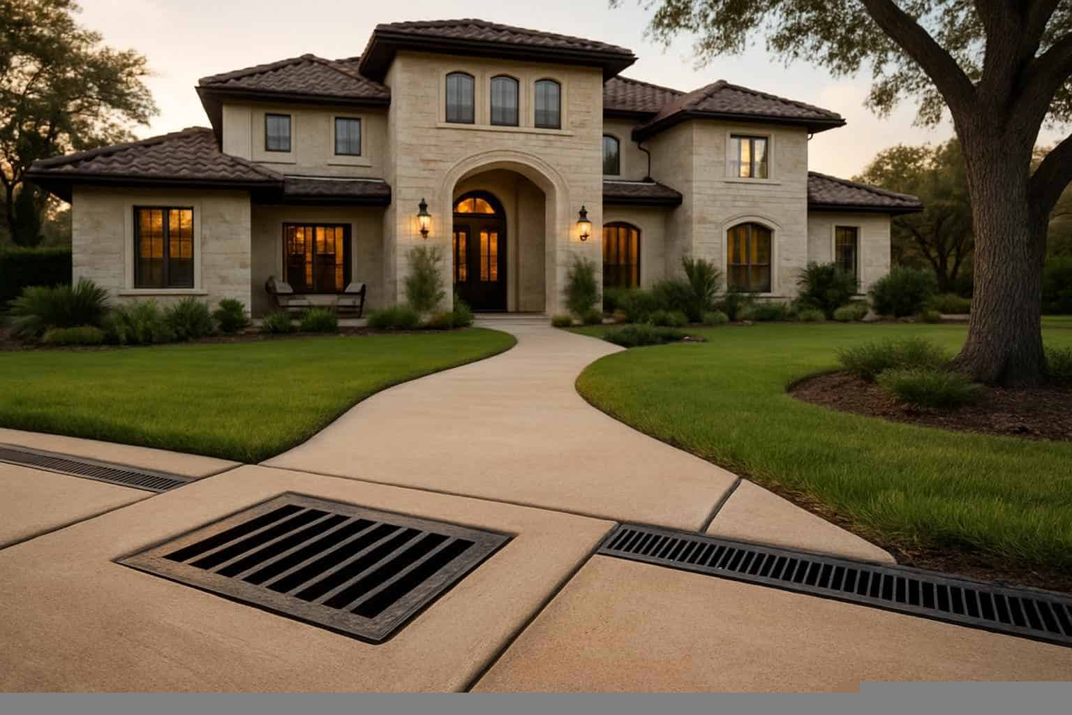 Drainage Solutions In Fischer Texas 4 Catch Basins and Surface Drains in Fischer Texas