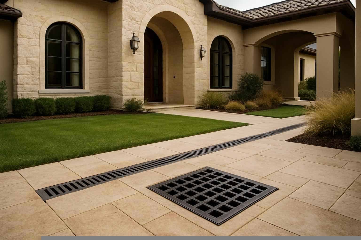 Catch Basins and Surface Drains in Marble Falls Texas