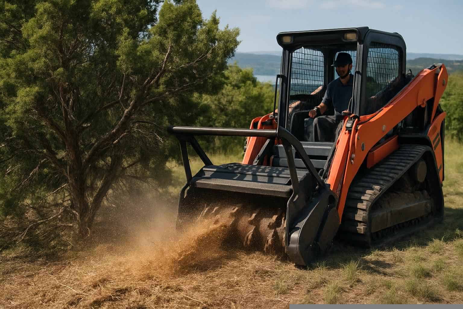 Cedar Fuel Reduction in Marble Falls Texas