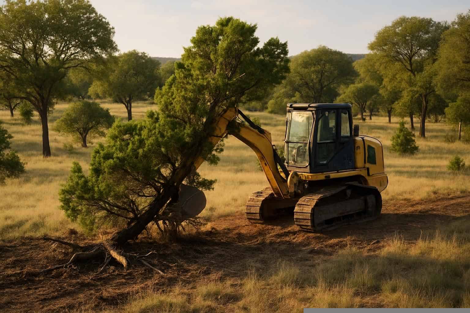 Cedar Eating In Burnet Texas