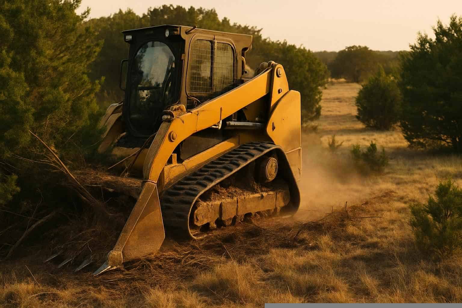 Cedar Pasture Clearing in Pontotoc Texas