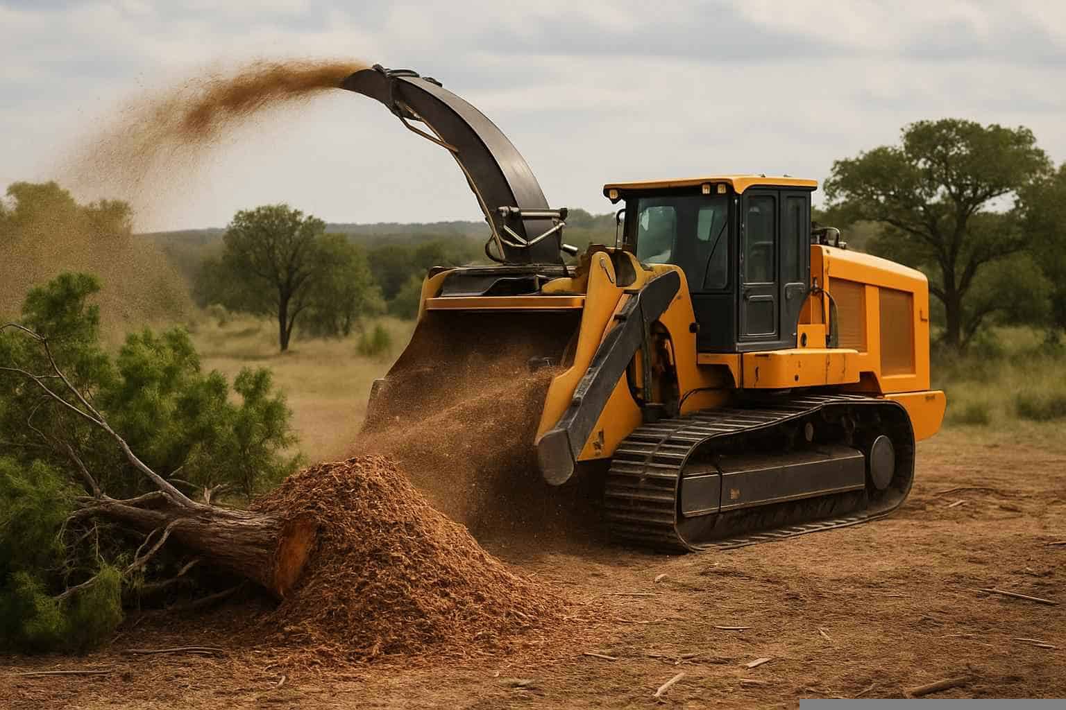Cedar Eating In Burnet Texas
