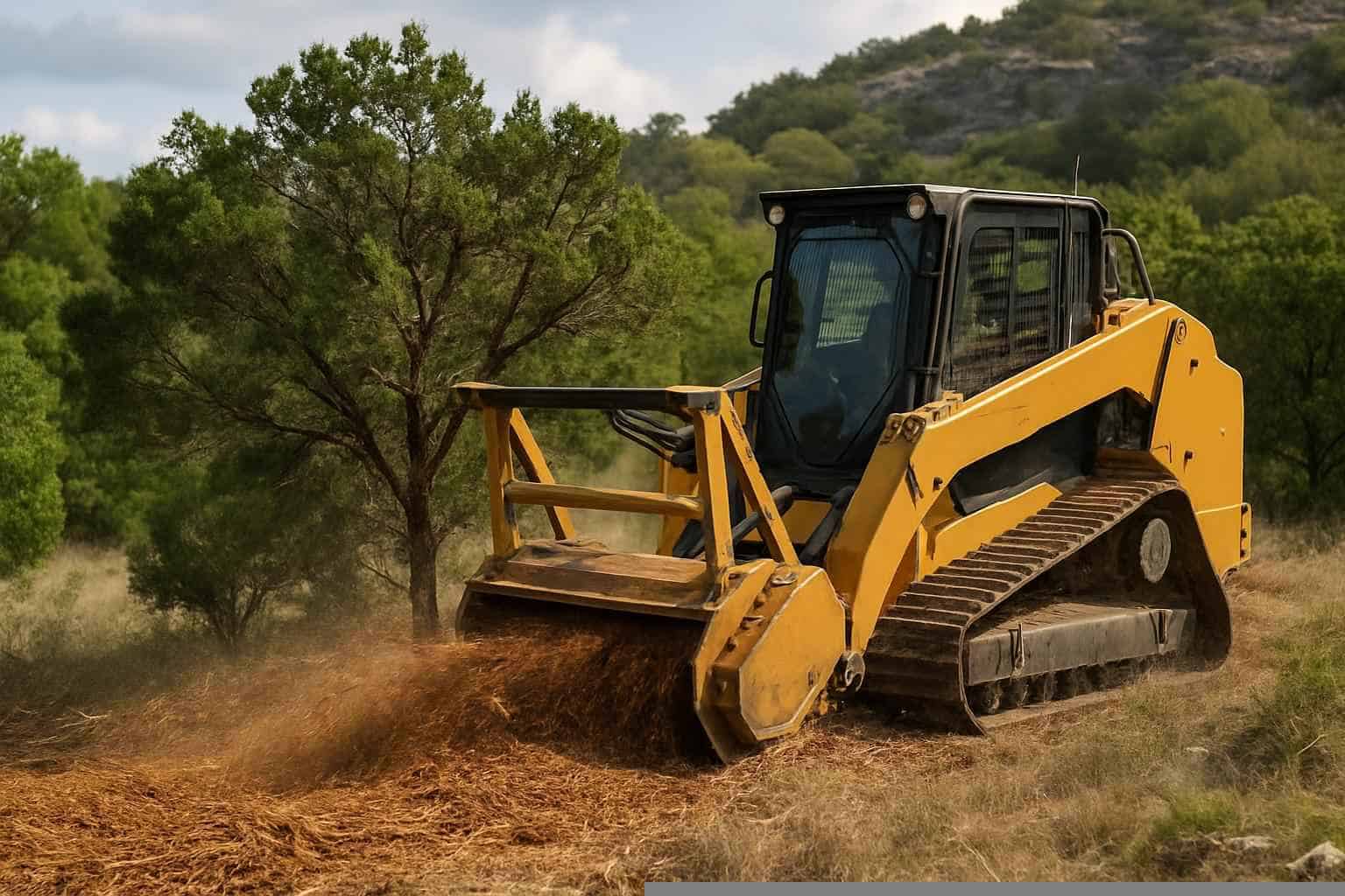 Cedar Shredding Service in Marble Falls Texas