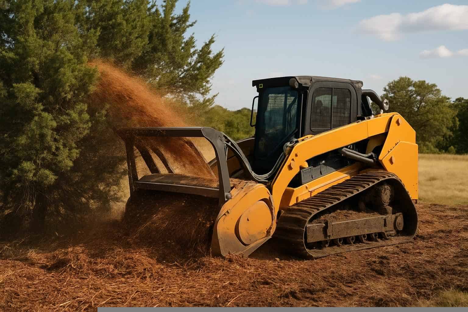 Cedar Shredding Service in Medina Texas