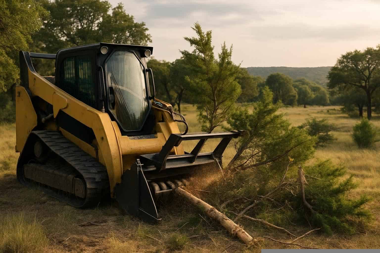 Cedar Thinning in Burnet Texas