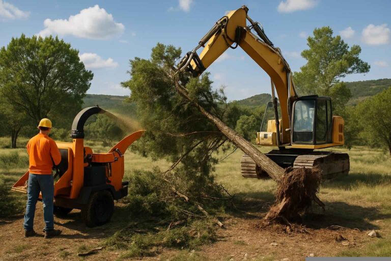 Cedar Tree Removal In Pipe Creek Texas