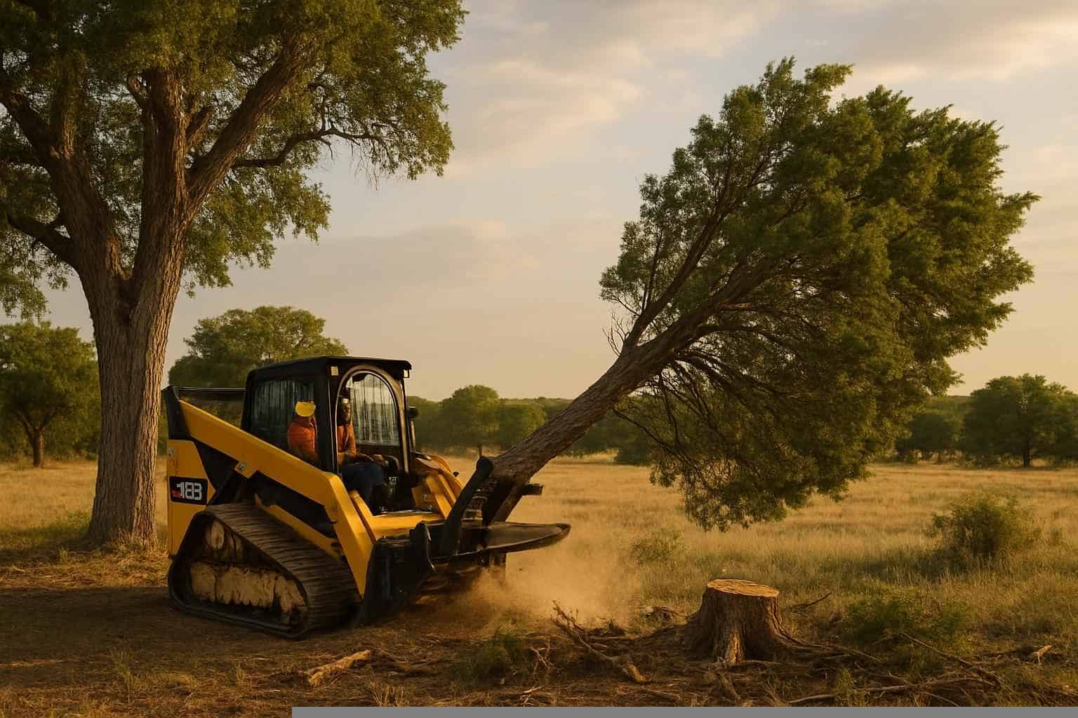 Cedar Tree Removal in Pontotoc Texas