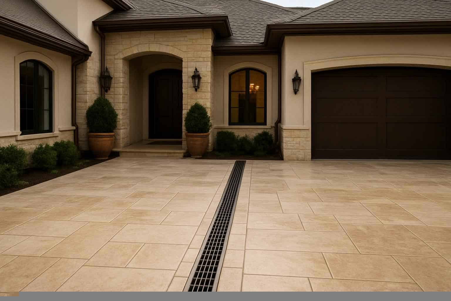 Drainage Solutions In Cottonwood Shores Texas 6 Channel Drains For Driveways In Cottonwood Shores Texas