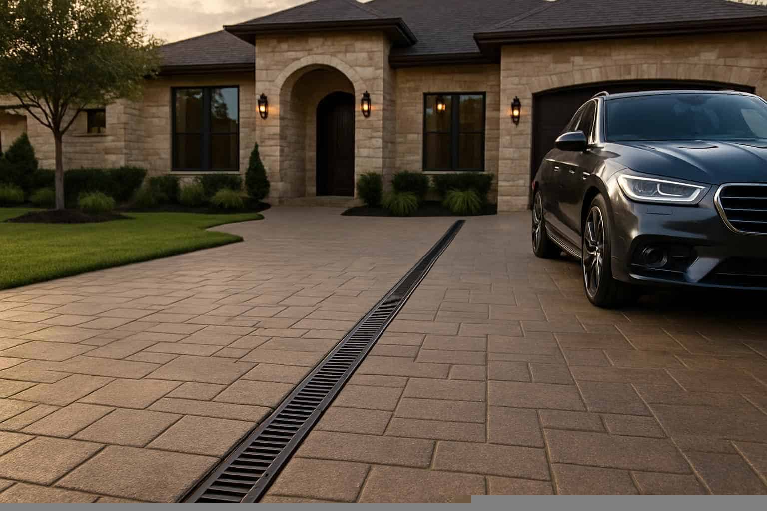 Drainage Solutions In Fischer Texas 6 Channel Drains for Driveways in Fischer Texas