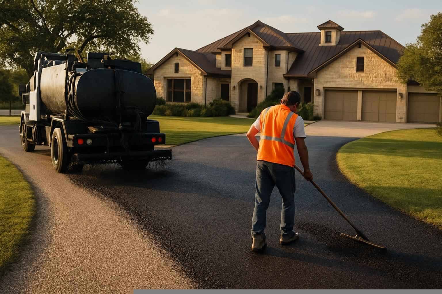 Chip And Seal In Fischer Texas 5 Chip Seal Repair in Fischer Texas