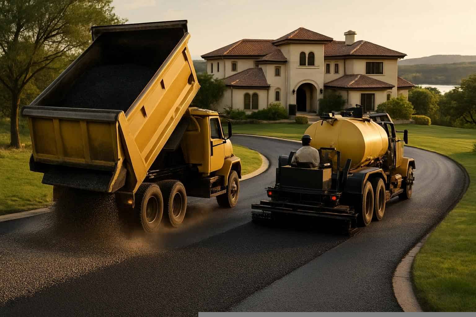 Chip And Seal In Marble Falls Texas 5 Chip Seal Repair in Marble Falls Texas