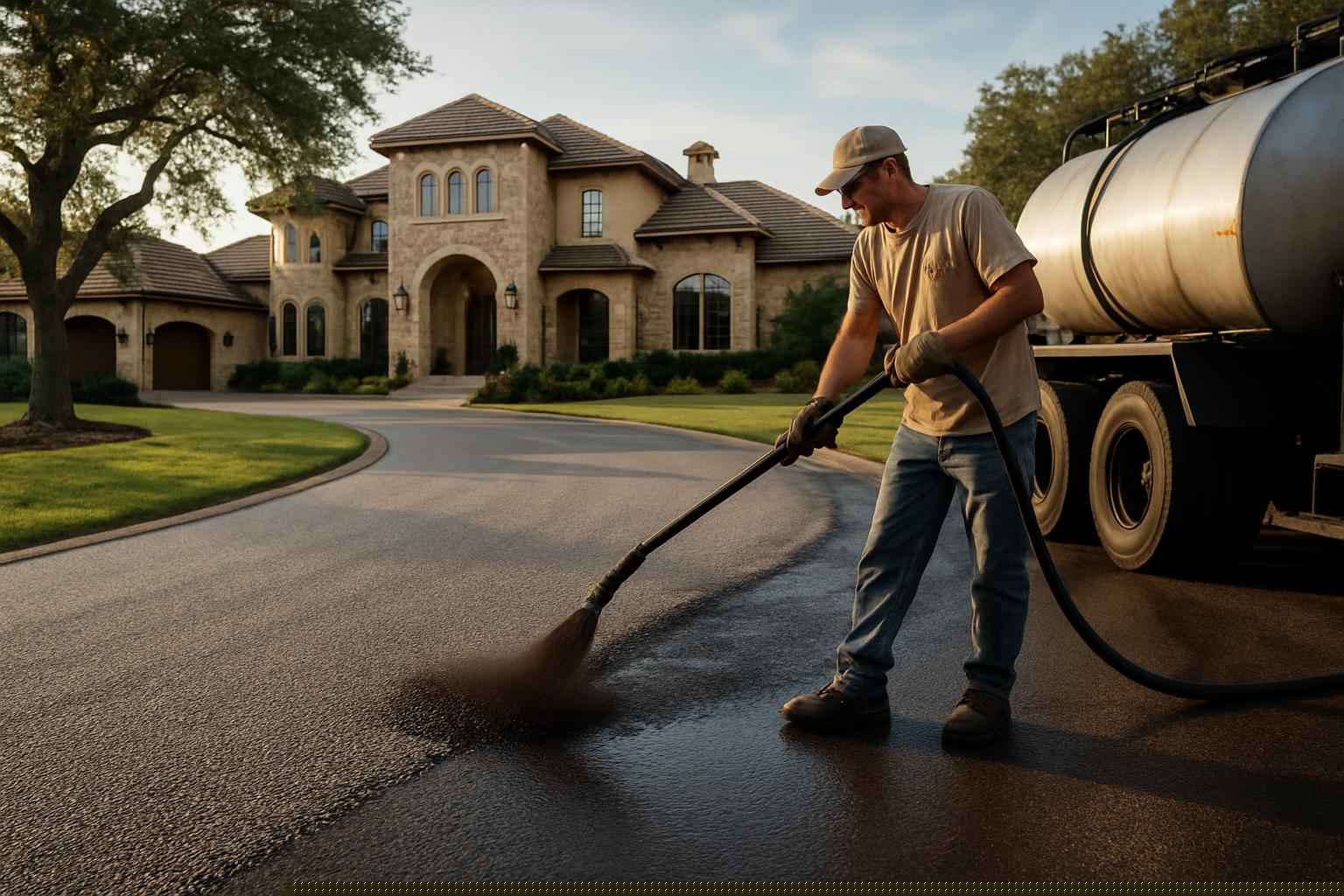 Chip Seal Repair in Medina Texas