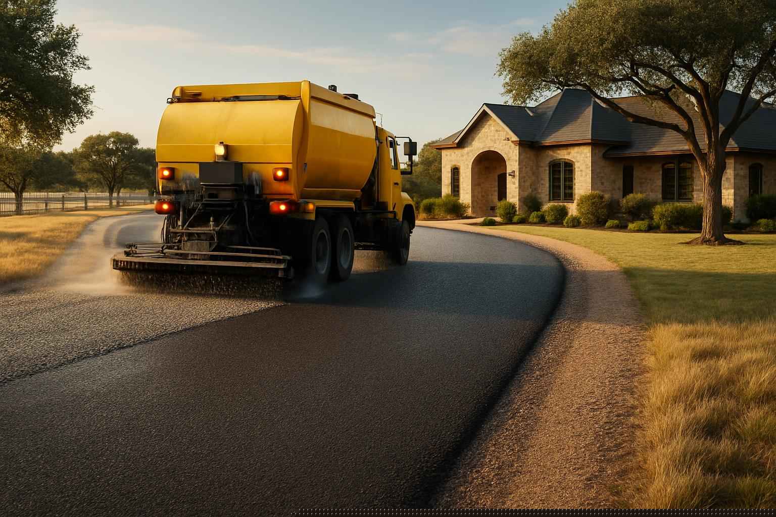 Chip Seal Repair in Pontotoc Texas