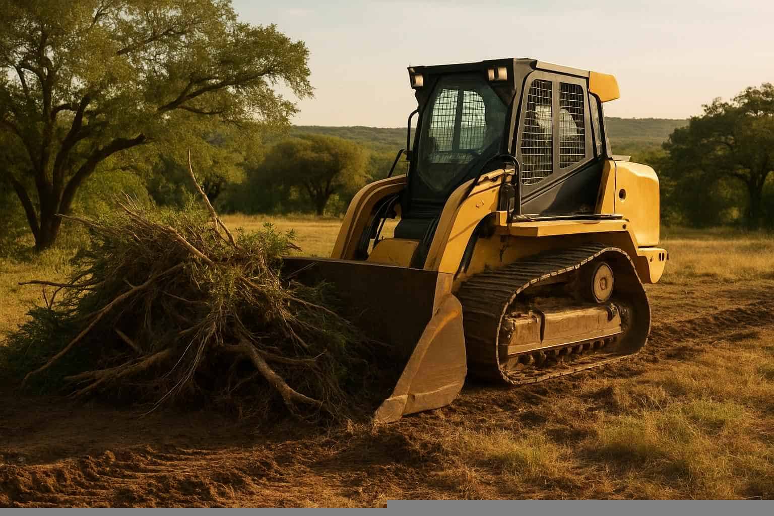 Commercial Land Clearing in Pipe Creek Texas