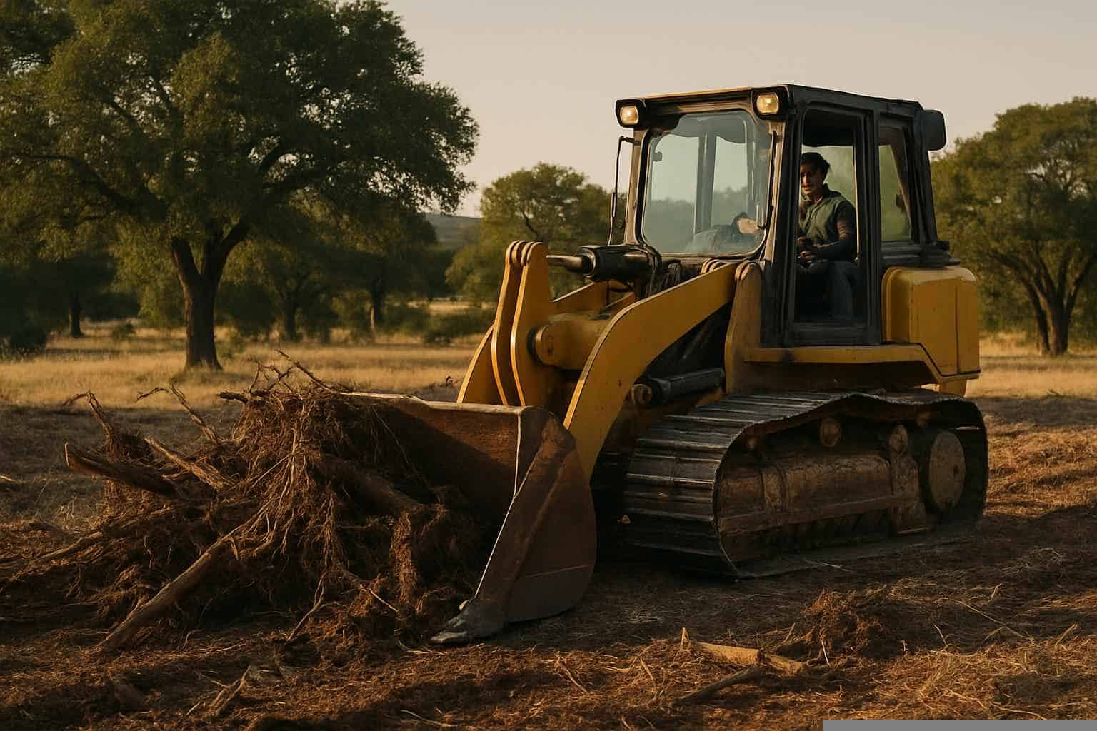 Commercial Lot Clearing In Pontotoc Texas