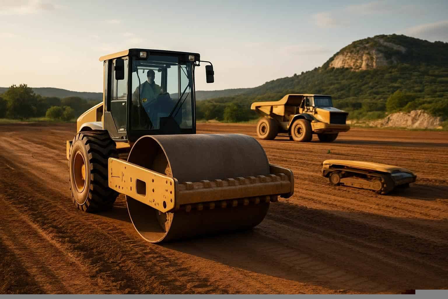 Compaction and Proof Roll in Burnet Texas