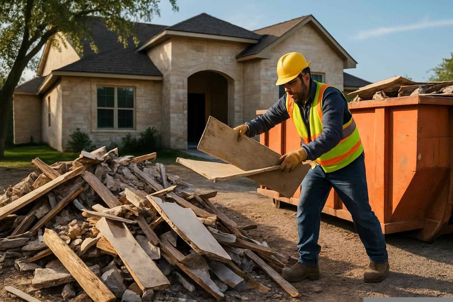 Debris Removal In Cottonwood Shores Texas 4 Construction Debris Removal In Cottonwood Shores Texas