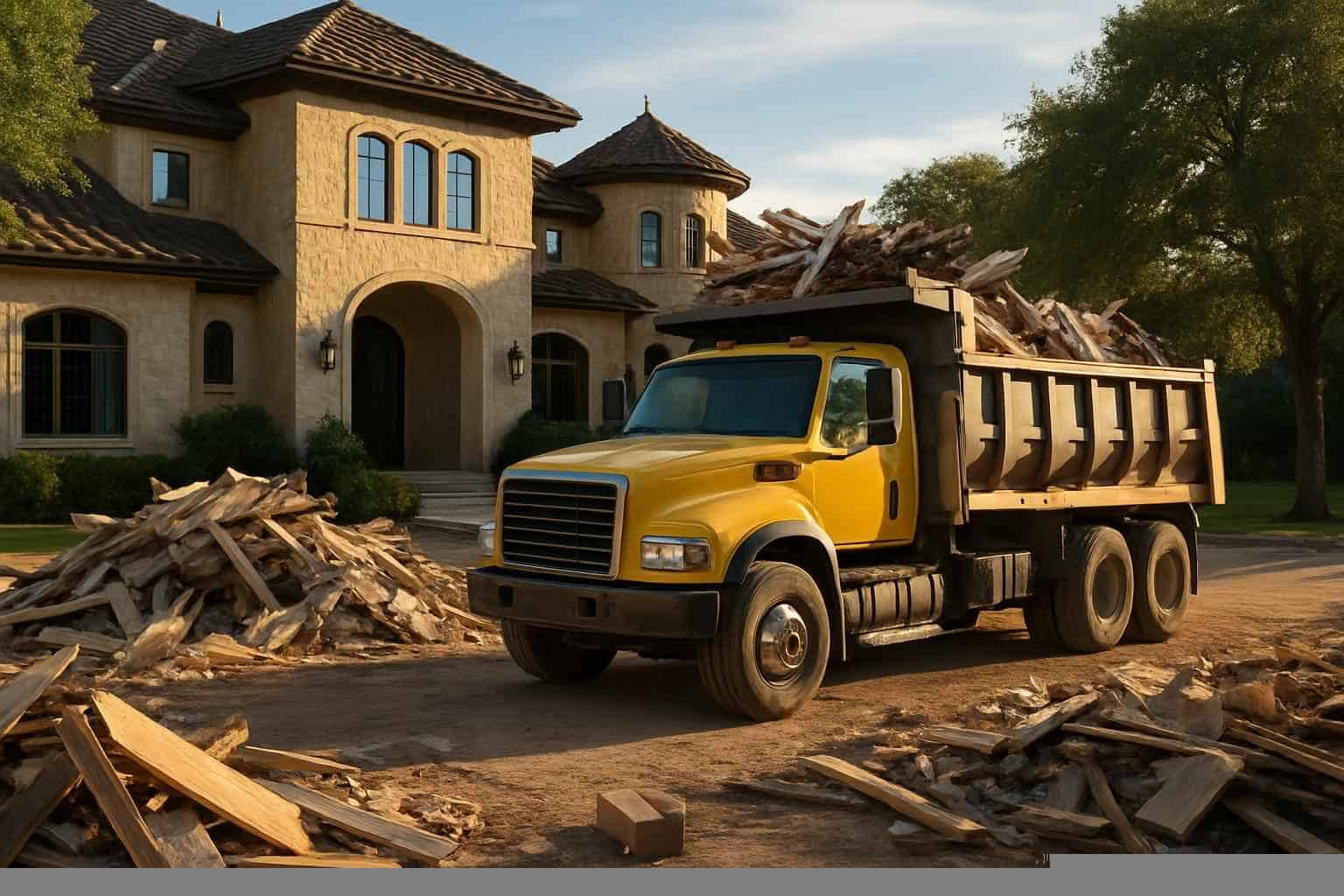 Construction Debris Removal in Fischer Texas