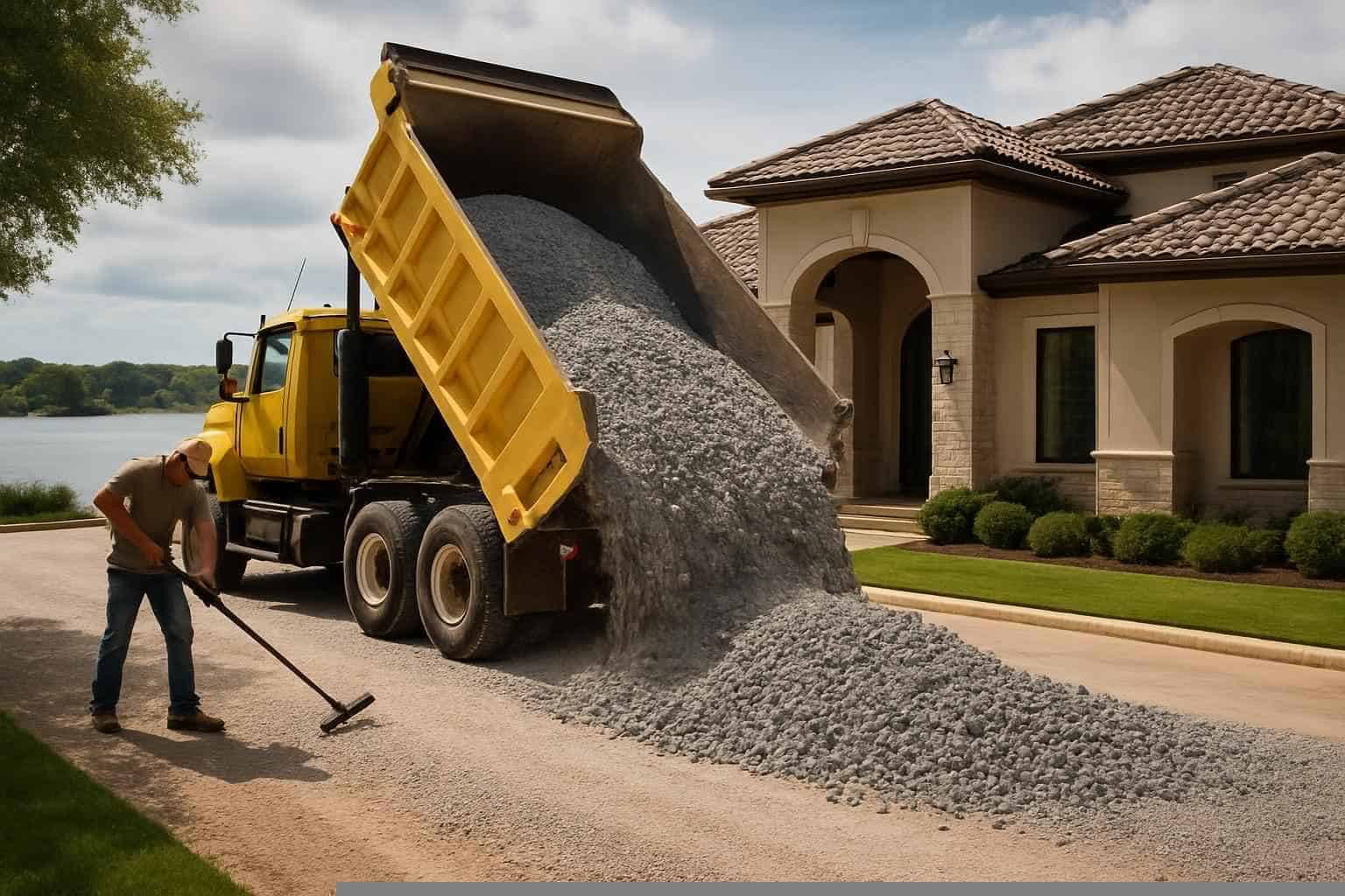 Rock Crushing In Cottonwood Shores Texas 6 Crushed Rock Spreading In Cottonwood Shores Texas