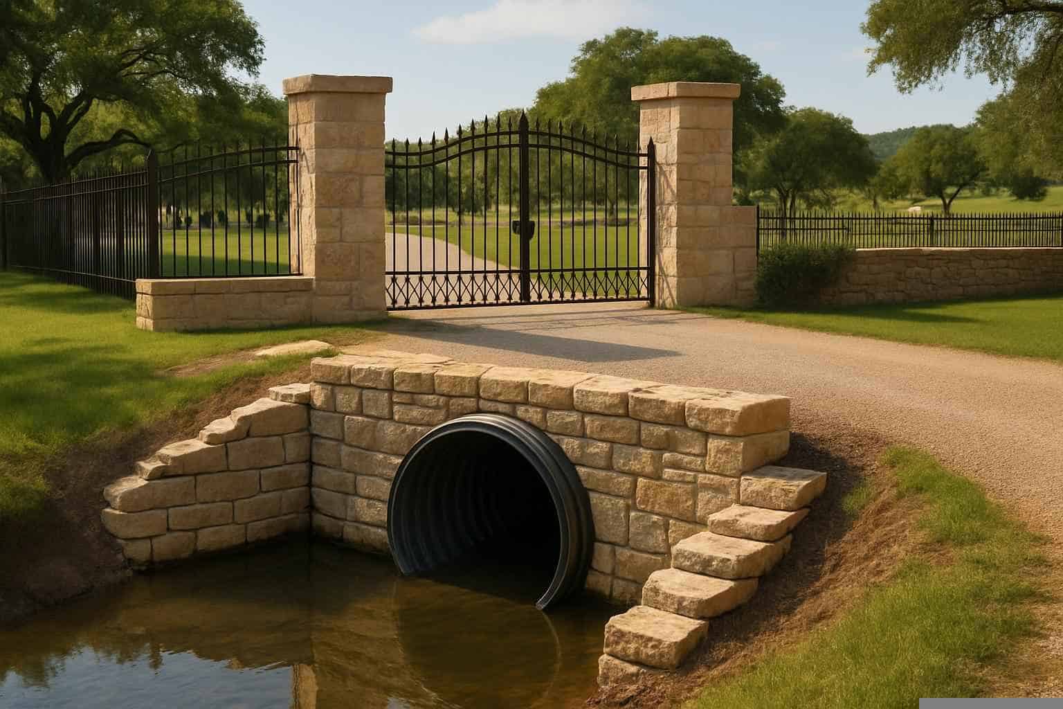 Driveway Installation In Marble Falls Texas