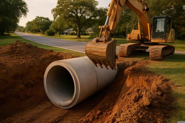 Culvert Sizing And Install In Cottonwood Shores Texas