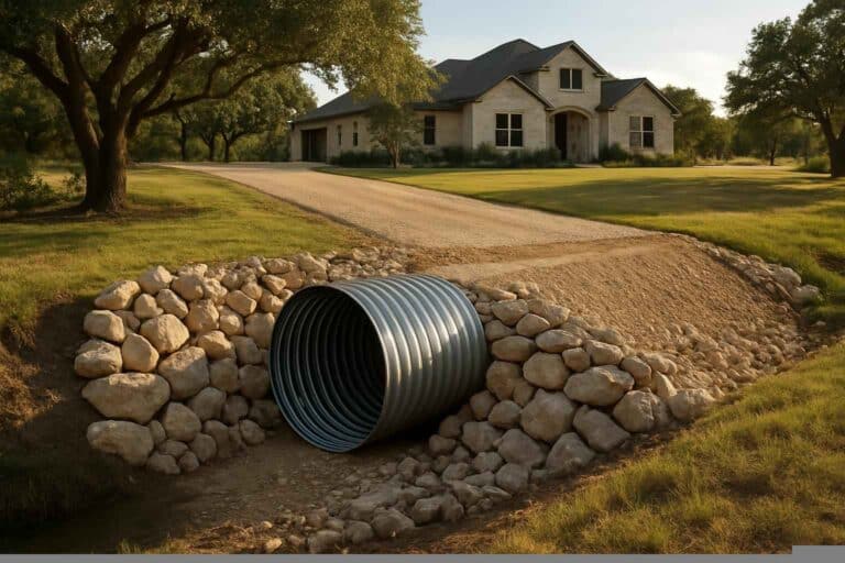 Culvert Installation In Fischer Texas