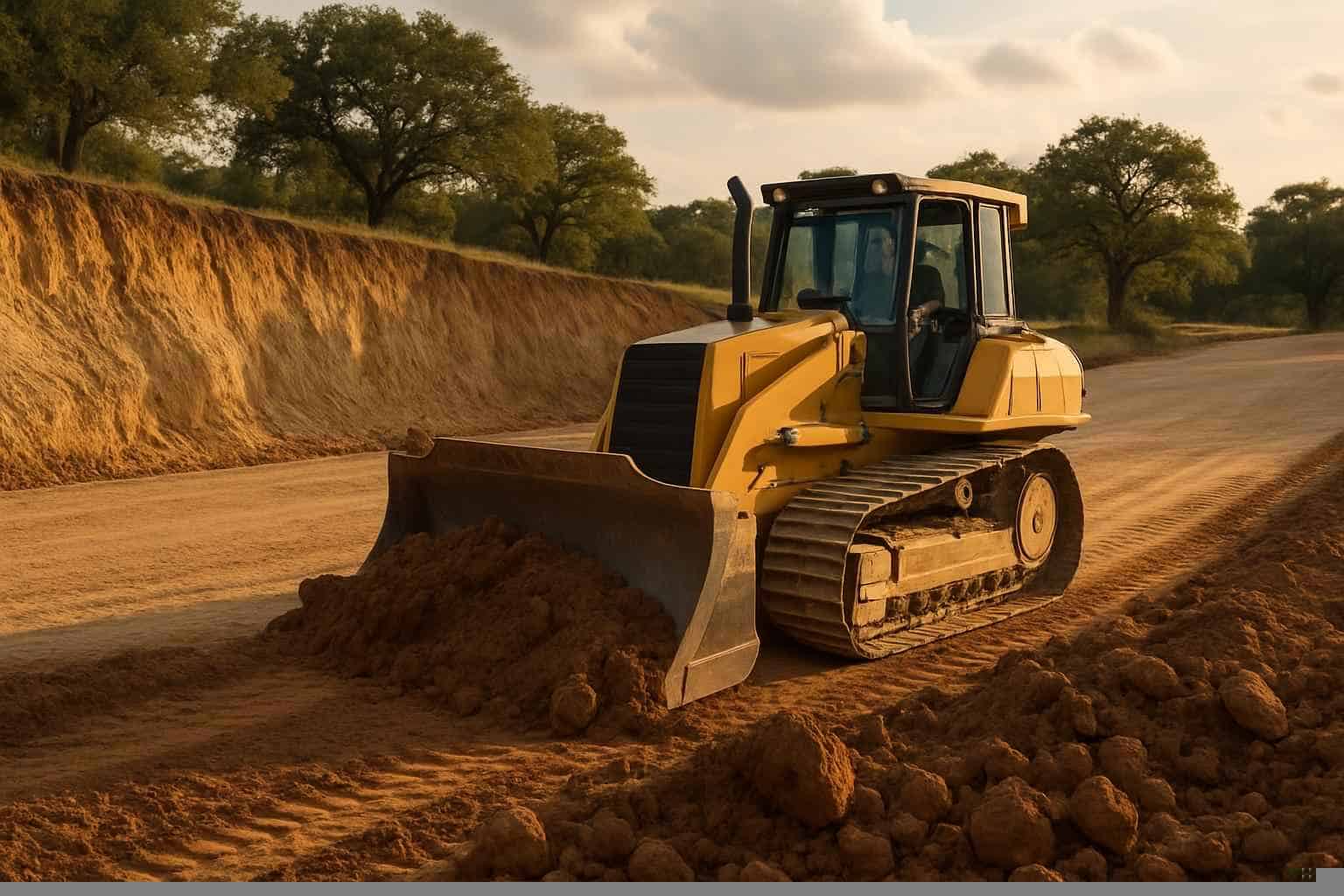 Cut and Fill in Burnet Texas