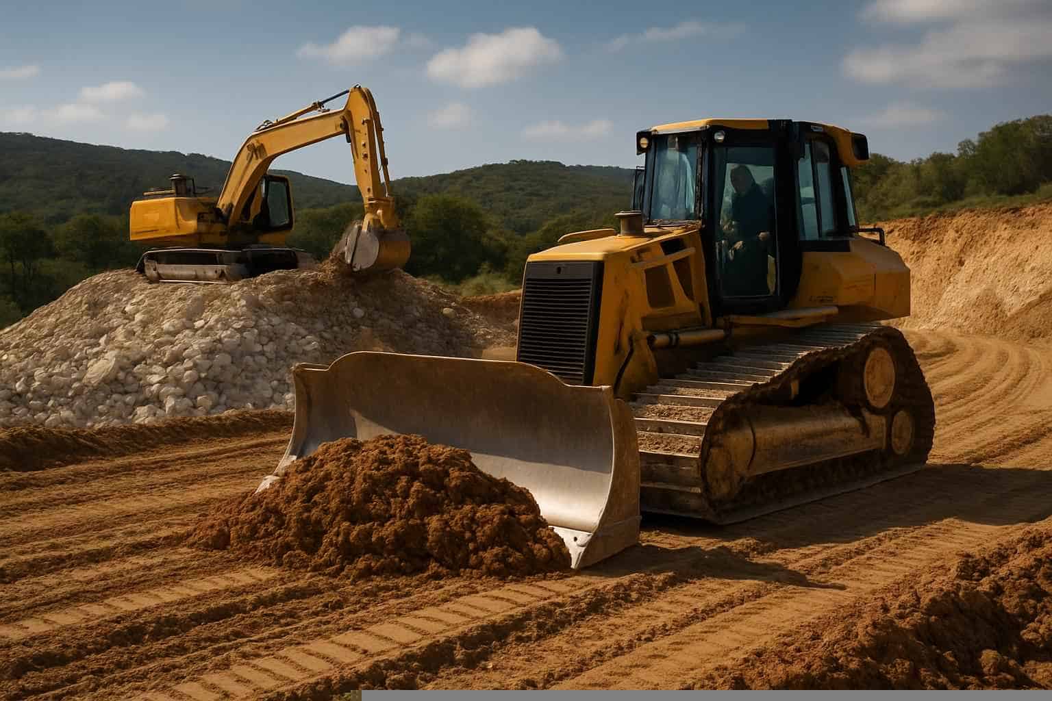 Cut and Fill in Marble Falls Texas