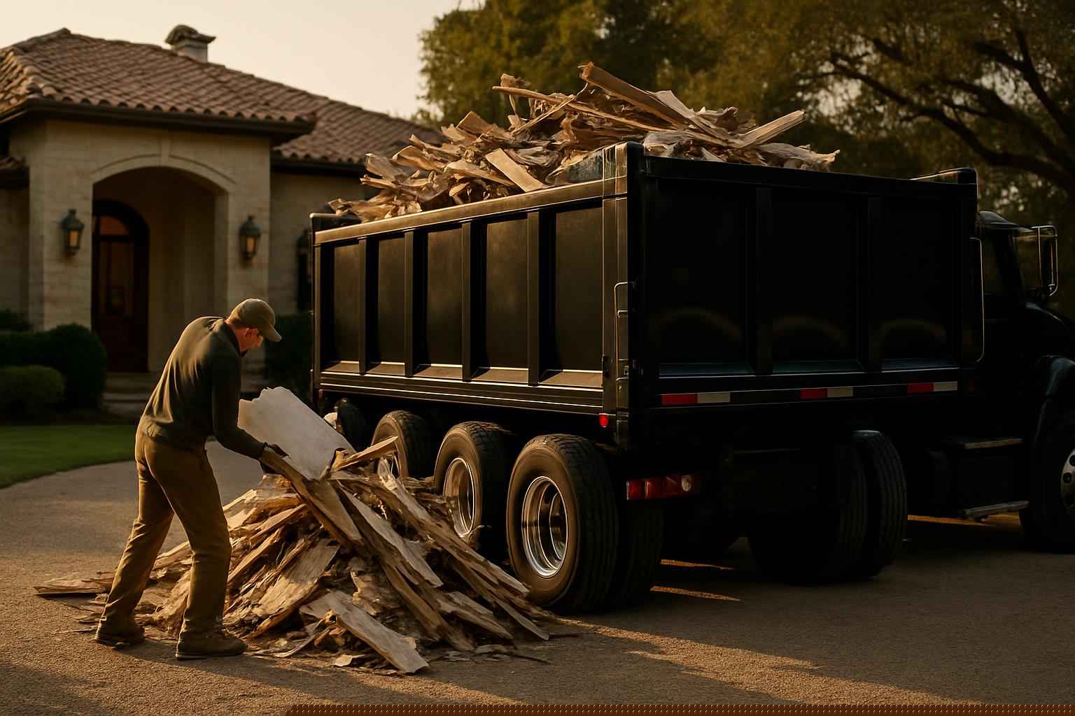 Debris Haul Off in Medina Texas
