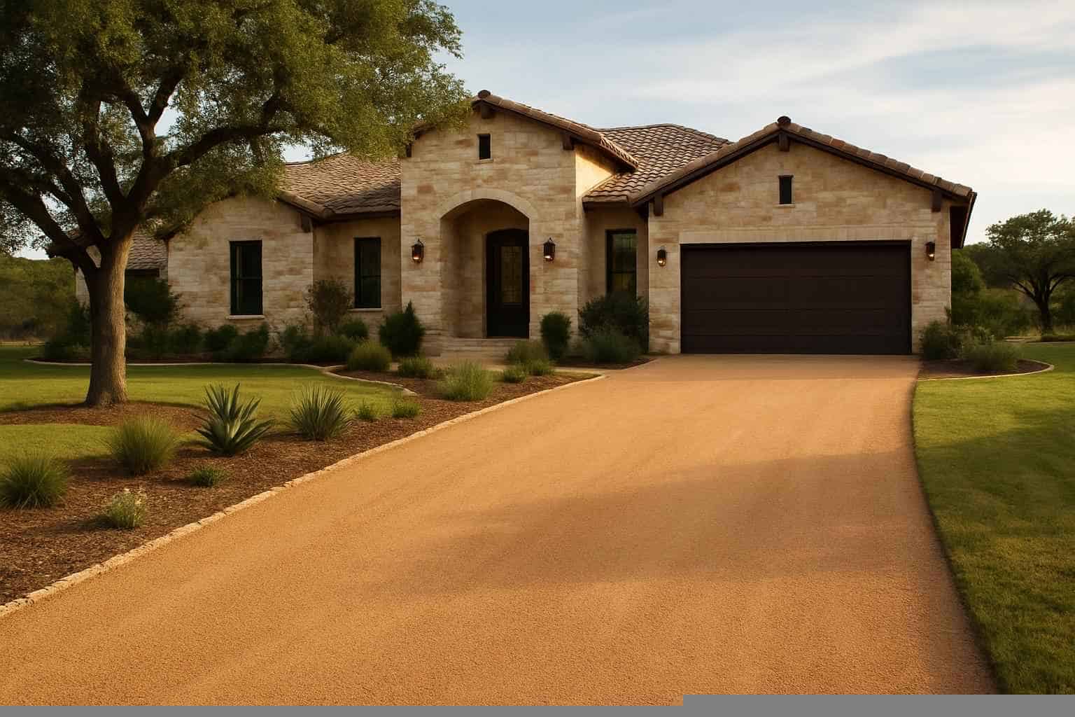 Decomposed Granite Driveway in Burnet Texas