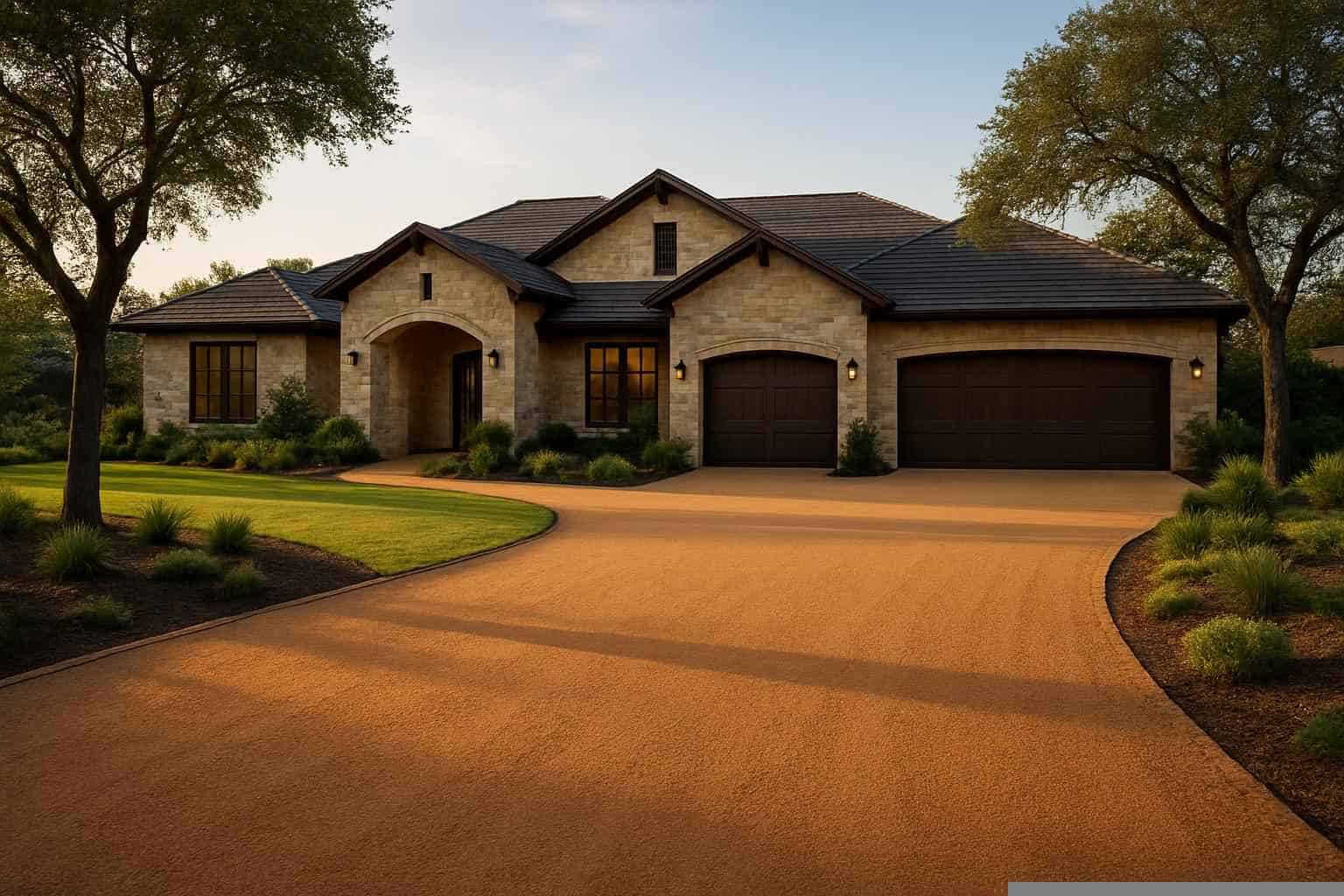 Driveway Installation In Marble Falls Texas