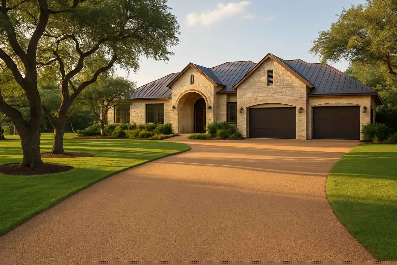 Decomposed Granite Driveway in Medina Texas