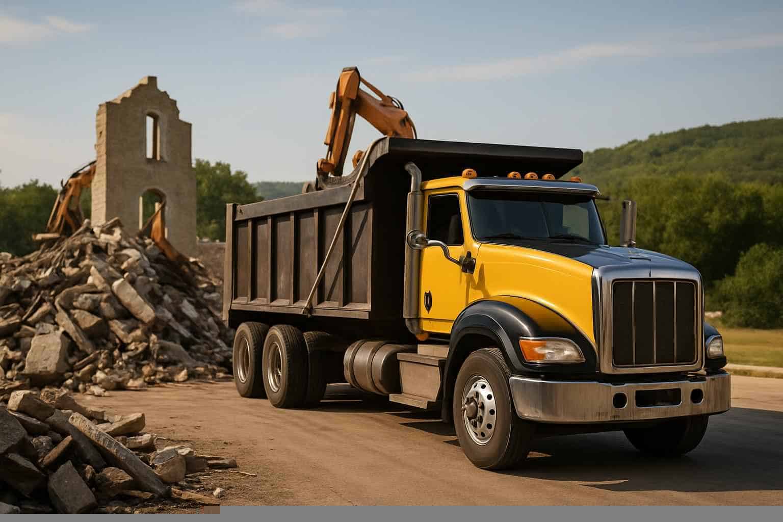 Demolition Debris Hauling in Marble Falls Texas