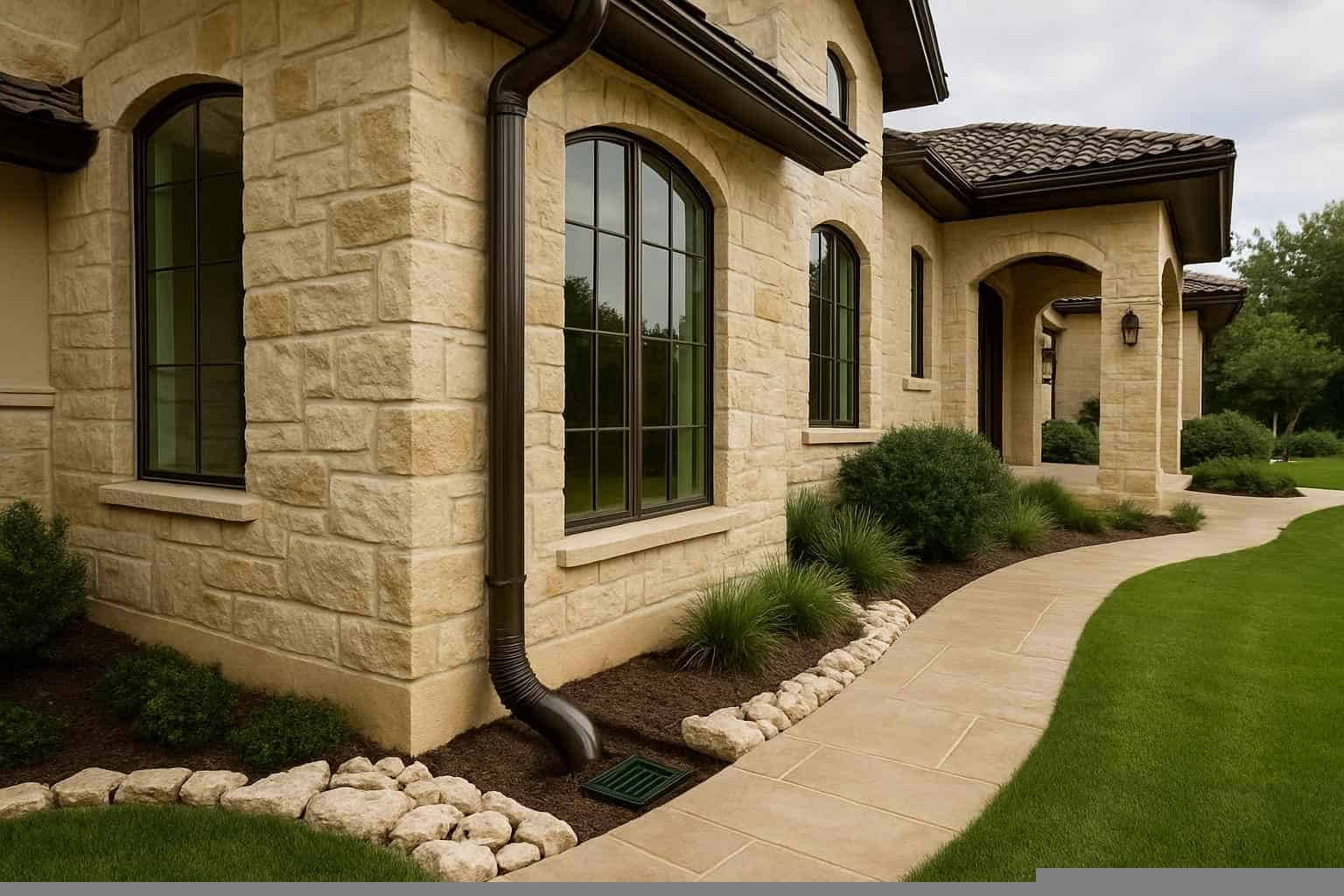 Drainage Solutions In Fischer Texas 5 Downspout Drainage Tie Ins in Fischer Texas