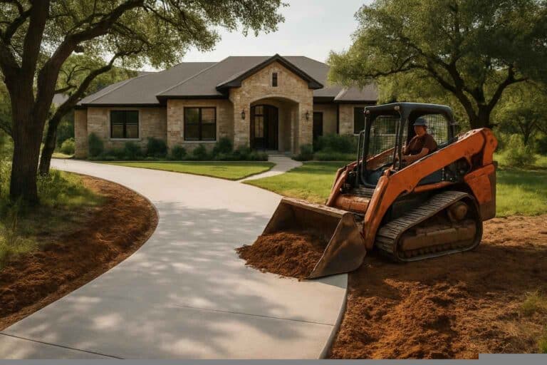 Driveway Installation In Burnet Texas