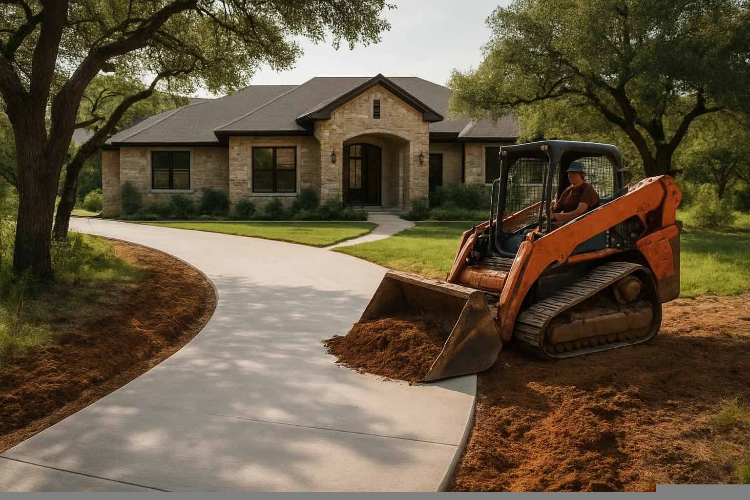 Driveway Clearing in Burnet Texas