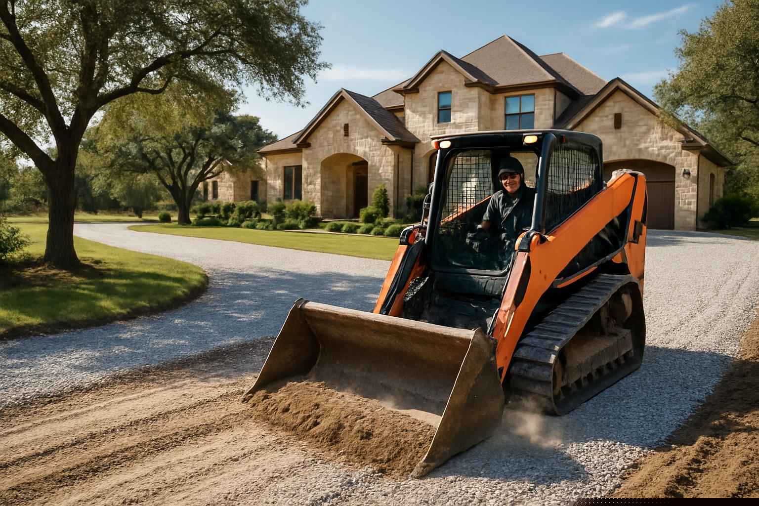 Driveway Installation In Marble Falls Texas