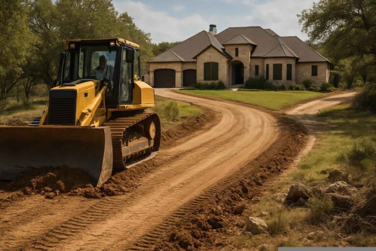 Driveway Clearing In Pipe Creek Texas