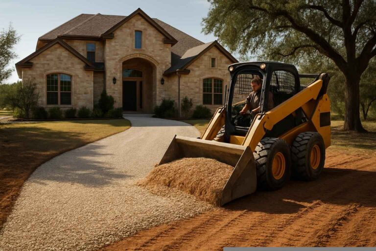 Driveway Installation In Pontotoc Texas