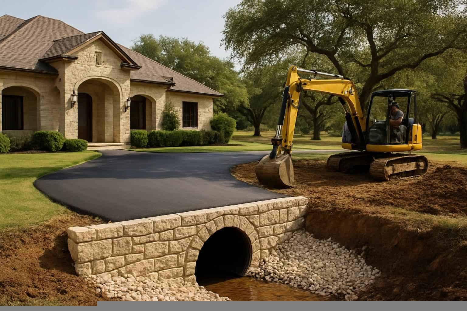 Culvert Installation In Fischer Texas