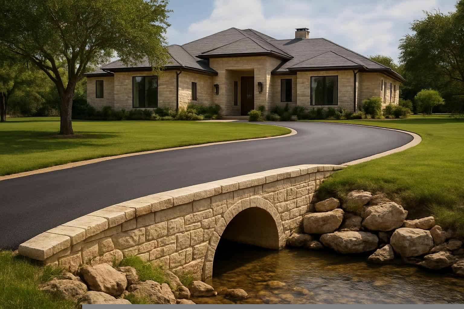 Driveway Culverts in Marble Falls Texas