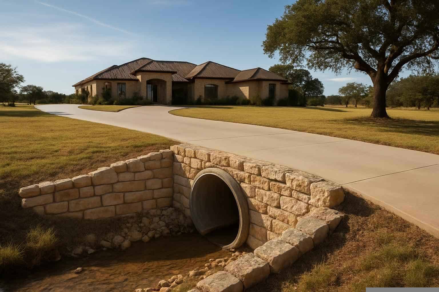 Driveway Culverts in Pontotoc Texas