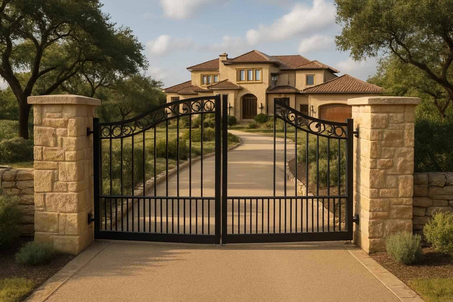 Driveway Gates in Burnet Texas
